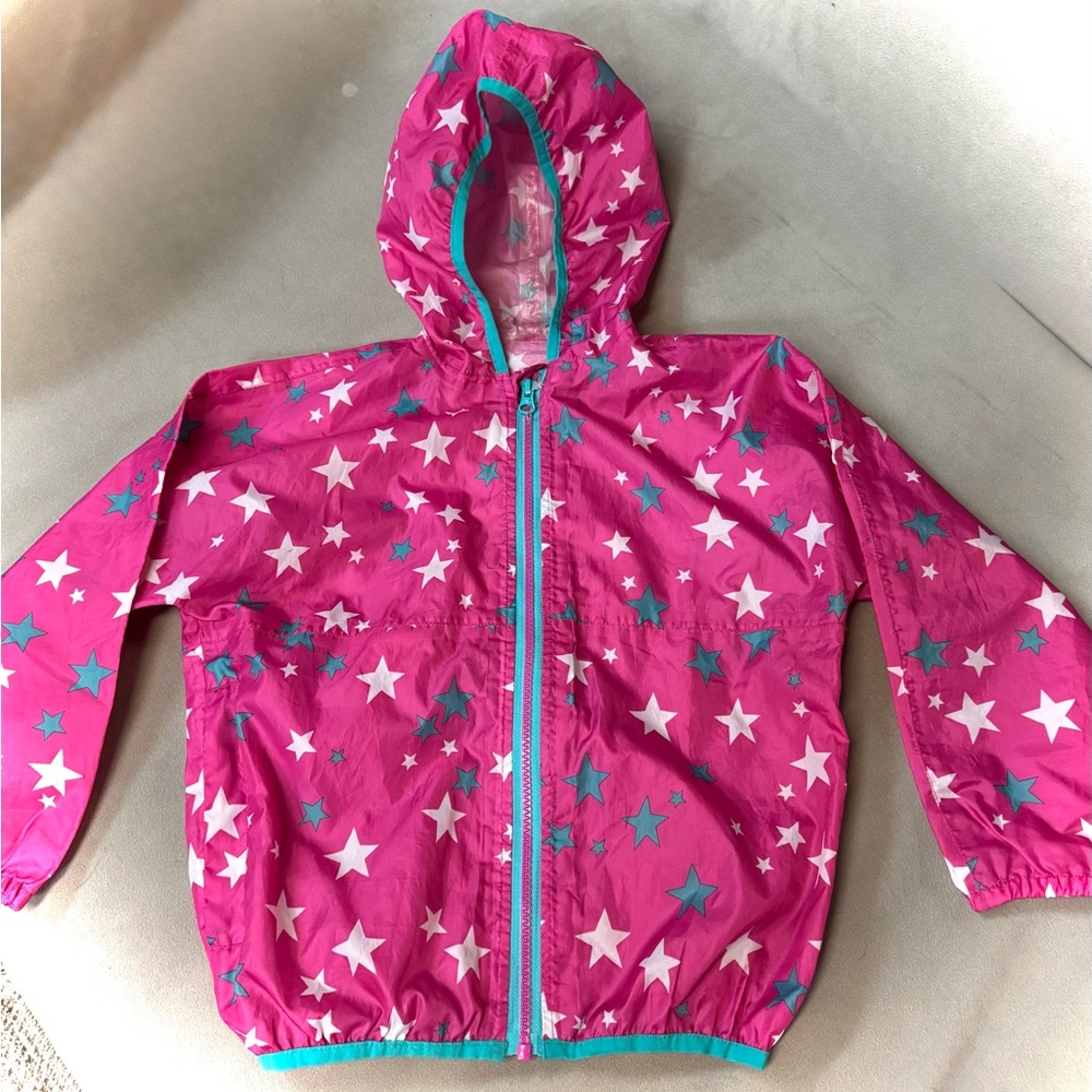 Hatley Girls Spring Jacket with hood - size 5